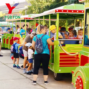 Trem Temático Sem Trilhos para 27 Passageiros em Parques Temáticos |   Acionamento Elétrico Silencioso e Ecológico |   Aprimore a Experiência do Visitante - Product Image 2