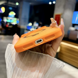 Funda Protectora para Teléfono con Anillo Magnético, Antigolpes, TPU+PC Mate, Diseño Ejecutivo, Protector de Cámara, para 17 16 Pro 15 Plus 14 13 12 11 - Product Image 2