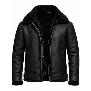Custom Design & Logo Men Genuine Leather <b>Jackets</b> High Quality Zipper Closure Casual Street Wear Leather <b>Jackets</b> For Men - Product Image 1