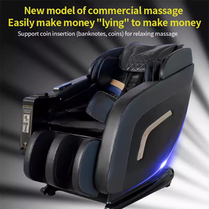 Fauteuil de <span class=keywords><strong>massage</strong></span> commercial DWJ GX01 Guangdong à monnayeur, électrique, 4D, SL Track, zéro gravité, Shiatsu, pour le corps entier, en Chine - Product Image 4