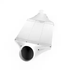 HVAC 환기 시스템을 위한 플라스틱 덕트 lintel 연결관 관 편평한 관