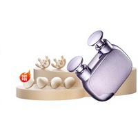 Pistolet de massage portable à double tête, format de poche, en plastique (600 mAh), à batterie, moteur sans balais haute performance, myofascial