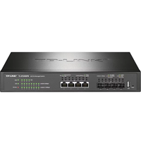 Switch PoE de 10 Gigabits con Gestión en la Nube TP-LINK Pulian TL-SL1218MP, China