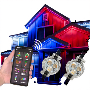 Luz Halógena Puntual de 30 mm, IP65 Impermeable, RGB/RGBW, Luz Decorativa de Plástico para Exteriores, Garantía de 2 Años, Decoración de Luz Permanente - Product Image 3