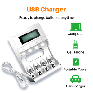 Высококачественный, высокопроизводительный, долговечный перезаряжаемый Ni-MH аккумулятор 2A AA <span class=keywords><strong>1.2V</strong></span> 2500mAh для медицинского оборудования и фонариков - Product Image 4