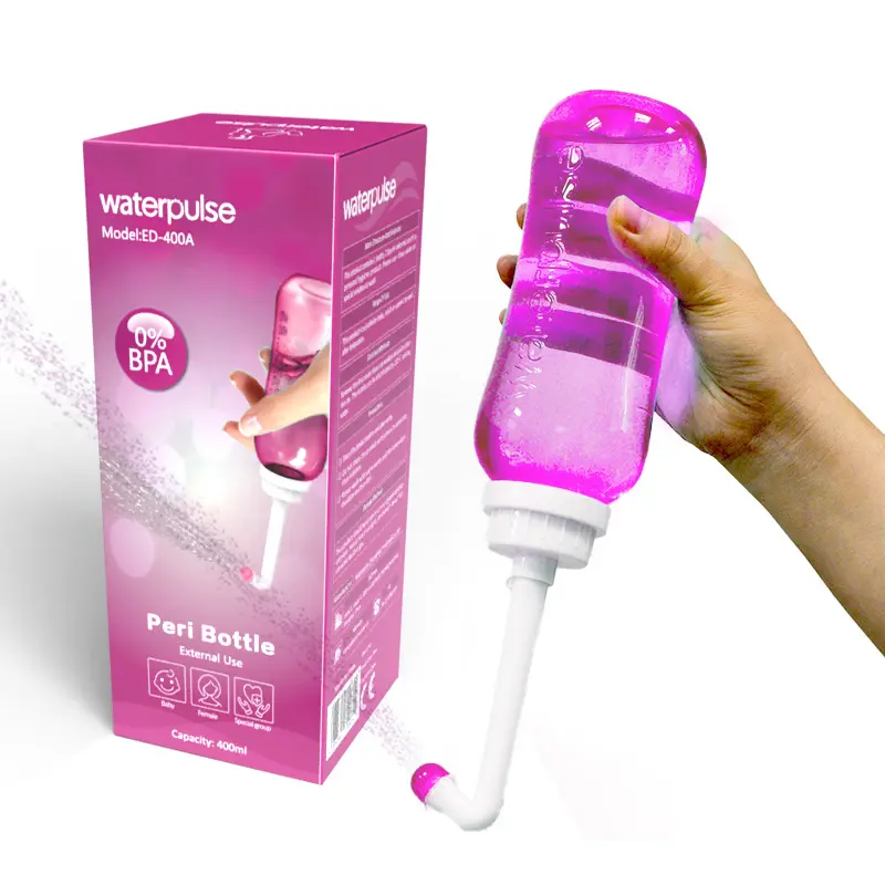 Waterpulse Grosir Produk Kebersihan Wanita Bidet Perjalanan Portabel untuk Wanita Botol Cuci Intim