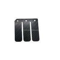Plaque de soupape à lamelles en carbone de course 0,4 mm pour système d'alimentation de moto Suzuki Ax100 - Pièces de rechange pour motos
