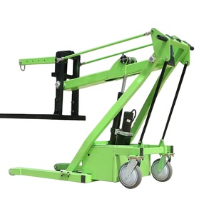 Yuanda High Quality Portable Electric Forklift Hand-push Folding Boom <strong>Truck</strong> Fork Type Small Olecranon <strong>Clamp</strong> Crane - Product Image 3