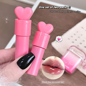 Brillo Labial Mineral Heart Water Light Velvet Cream, Resistente al Agua, de Larga Duración, Combinación de Maquillaje, Color Coreano, Metamorfosis Intensa - Product Image 3