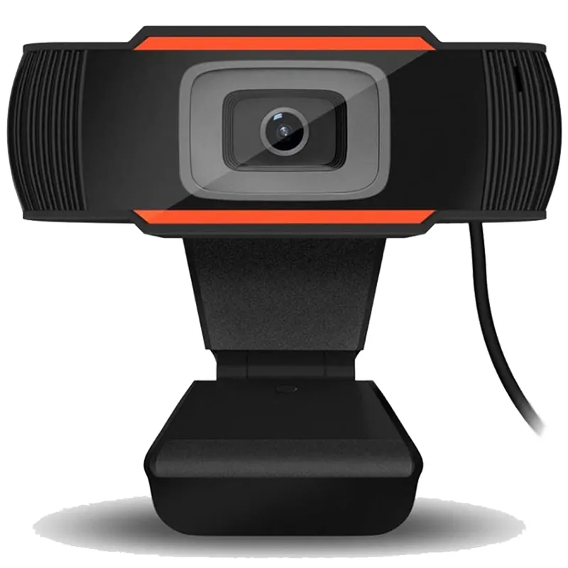 Webcam 1080p hd para computador, câmeras web para computador usb com microfone para transmissão ao vivo