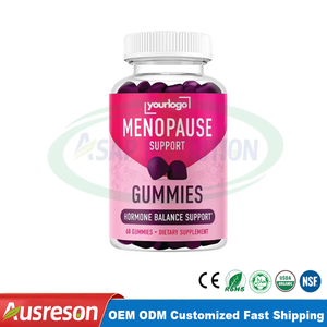 Private Label PMS menopausa sollievo ormone cura breve supporto integratore gommoso vitamine per la menopausa Gummies - Product Image 2