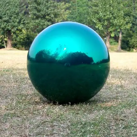 球中空鋼金属ボール屋外庭飾り注視ボール/ステンレス鋼ボール