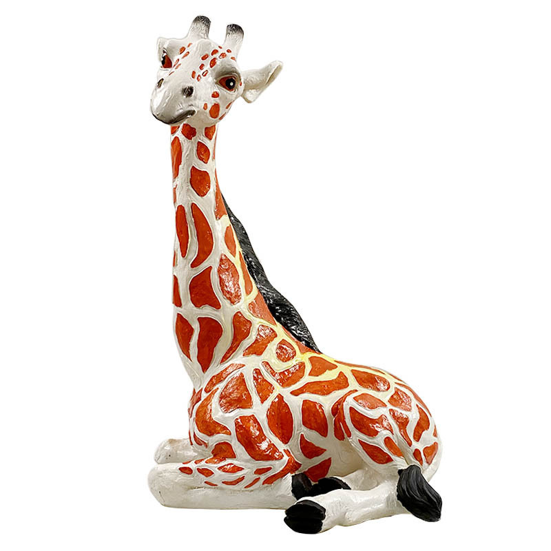 Outdoor Animal Lights Patio Lighting Giraffe Modeling Lamp Scenic Garden Lawn Decorative Garden Lights