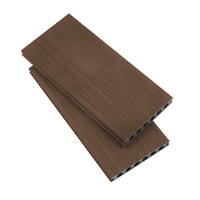 Planche de terrasse en WPC co-extrudé 140x23mm, antidérapante, composite, pour projets de terrasses extérieures