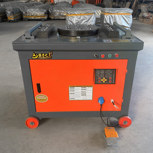 <strong>Factory</strong> Direct Sales GW55 CNC Type Automatic CNC <strong>Rebar</strong> Reinforced Fuselage Efficient Operation Round Steel Bar Bending Machine - Product Image 2