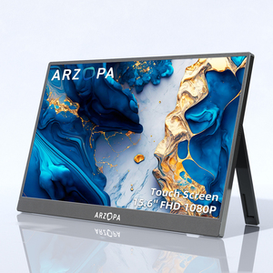 Arzopa A1T 15.6 pouces tactile 1080P double moniteur Portable USB écran d'ordinateur portable extension d'extension d'affichage pour ordinateur portable moniteur Portable - Product Image 1