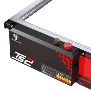 Graveur laser à diode TS2 10W, machine de découpe et de gravure avec assistance pneumatique intégrée, contrôle par application, prise en charge de l'impression hors ligne, 410*410mm - Product Image 6