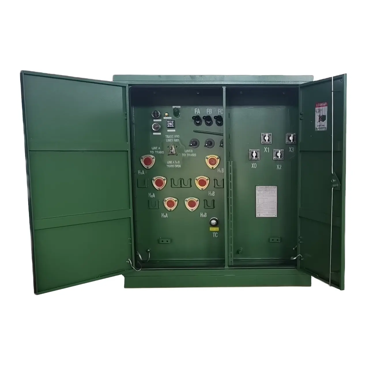 Lv bian 13.8kv 300kva 1000kva Chất lượng cao 13.2kv ba giai đoạn điện biến áp Pad gắn biến áp