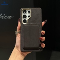 Untuk samsung galaxy Dompet Kulit Sarung Ponsel Dompet Kulit untuk sarung iphone untuk samsung S25 Sarung Dompet Kulit