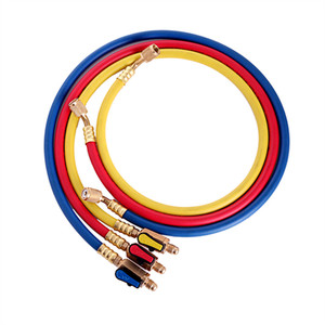 Refrigeration Charging Hose Refrigerant <strong>Gas</strong> R22 <strong>R134</strong> R410A OEM ODM - Product Image 1