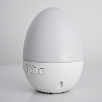 Machine à bruit blanc OEM personnalisée avec 30 sons apaisants, rechargeable USB Type-C, veilleuse, matériau ABS, minuteur 30/60/90