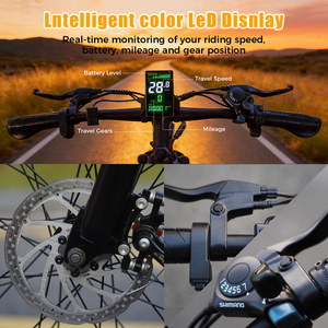 Bicicleta Eléctrica de Montaña EU Warehouse Road E Bike 48V 15AH con Batería de Litio, Bicicleta Eléctrica Urbana para Adultos G26 Chamrider, Precio de Fábrica, Nueva - Product Image 2