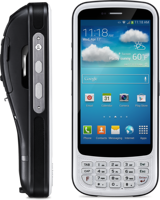 جهاز محمول متين Chainway C75 يعمل بنظام أندرويد مع ماسح ضوئي للباركود 1D/2D وقارئ RFID وطابعة إيصالات مدمجة