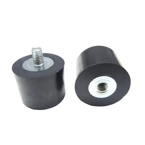 Vibration Mounts Road Roller Shock Absorb M8 Anti Mount Damper Absorber Bobbins Rubber To Metal Bonding