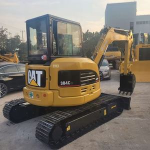 รถขุดขนาดเล็ก CAT 304C CR มือสอง 4 ตัน รถขุดตีนตะขาบ รถขุดไฮดรอลิกขนาดกะทัดรัดสำหรับงานก่อสร้าง - Product Image 1