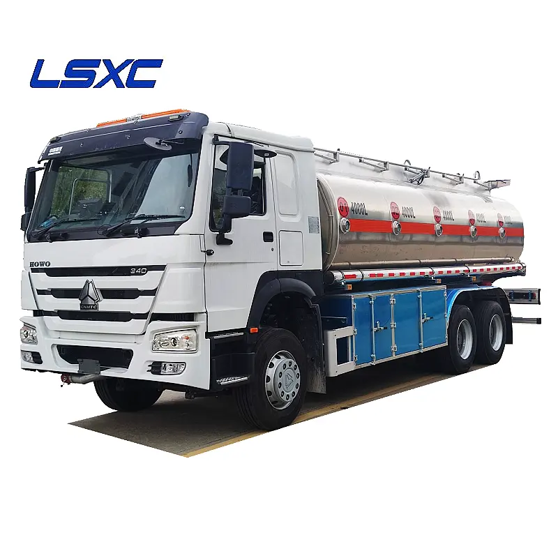 Personalizzabile Sinotruck Howo 6x4 Adr autocisterna Euro 2 camion Diesel 4000L autocisterne