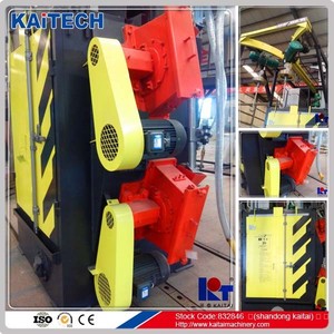 CE-zertifizierter Q376 Spinner Shot Blaster mit doppelten Aufhänger haken-Preis gestaltung - Product Image 2