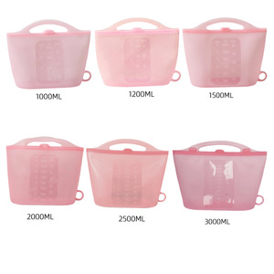 Sac de rangement multifonction en silicone pour voyage, stérilisation à la vapeur au micro-ondes pour biberons, sucettes, tétines et autres articles - Product Image 4