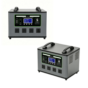 Centrale Électrique Portable 2000W 4000W 2200Wh/2560Wh LiFePO4 Compatible Solaire et Automobile Onde Sinusoïdale Pure pour Usage Domestique, Pannes de Courant, Camping - Product Image 2
