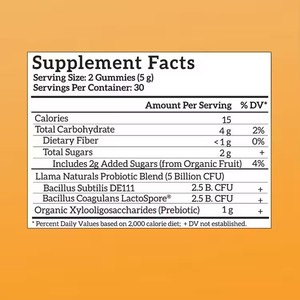 Suplemento Probiótico Masticable de Bayas con 1 Billón de UFC de Marca Privada - Product Image 2