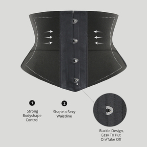 Ajustar ganchos huesos de acero corsé cinturones para mujer alta elasticidad deporte cintura Cinchers Shaper Control de barriga cintura entrenador Shaper - Product Image 5