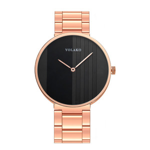 Reloj de Pulsera de Lujo con Logotipo Personalizado al por Mayor, Reloj de Cuarzo <span class=keywords><strong>Vado</strong></span> de Acero Inoxidable para Hombre - Product Image 5