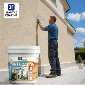 Peinture murale effet marbre JIANTAI, peinture marbre pour murs, revêtement effet pierre, intérieur/extérieur, durable, rénovation maison/villa. - Product Image 1