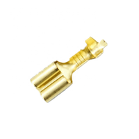 Hochwertige automatische weibliche Droppelungen 6.3 Serie DJ611-6.3 Messing-Crimp-Droppelungen von Drahtenden