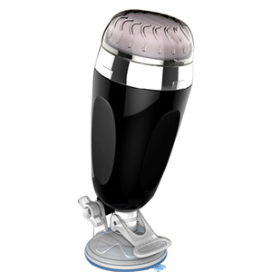 Adult <strong>Male</strong> Masturbator <strong>Sex</strong> <strong>Toy</strong> with <strong>Automatic</strong> Vibration &amp; Suction Base for <strong>Man's</strong> Masturbation Cup - Product Image 4