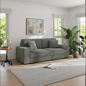 Canapé convertible en velours côtelé Loveliving avec rangement, canapé-lit en tissu avec lit escamotable, canapé-lit pour chambre à coucher - Product Image 1