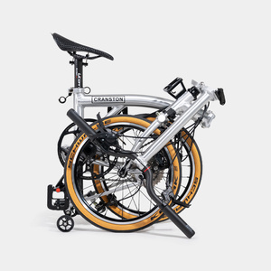 Bicicleta Plegable S9 de Aluminio con Cuadro Antichoque de 16 Pulgadas, 9 Velocidades, Manillar en Y/S de Fibra de Carbono, Ligera y Compacta - Product Image 3