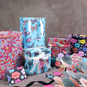 Fábrica al por mayor 80g cumpleaños personalizado de lujo 70cm X 3M rollo de papel metálico papel de regalo para embalaje - Product Image 4