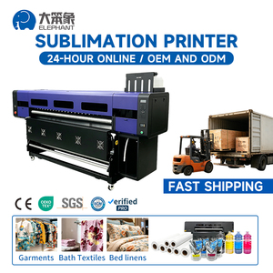 Imprimante à sublimation haute vitesse 1,9 m avec tête d'impression I3200-A1 à 8 têtes pour l'impression en masse de vêtements de sport - Product Image 1