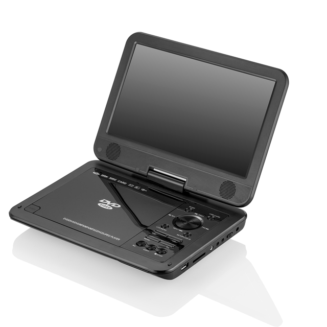 KCR 10.1 Inch LED Screen 720P PAL/NTSC/SECAM Outdoor Rechargeable Battery Portable for Player