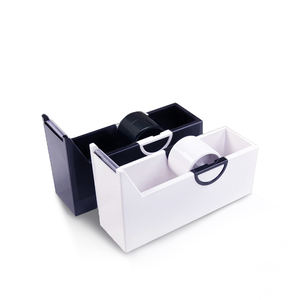 Coupeur de ruban adhésif blanc et noir en gros Outils de maquillage Papeterie pour le ruban de cils Cils et Outils Catégorie - Product Image 1