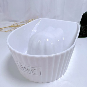 Vente en gros bol de trempage pour <span class=keywords><strong>manucure</strong></span> en plastique transparent embouts d'ongles bol de trempage pour dissolvant de vernis à gel - Product Image 3
