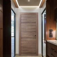 Portes en bois de qualité supérieure avec finition en mélamine, design moderne personnalisé, fabrication professionnelle haut de gamme, ouverture latérale pour usage hôtelier