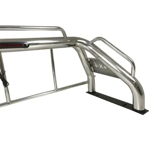 Paslanmaz çelik 201 dış aksesuarları Roll Bar Hilux Vigo 2009-2014 için barra antivuelco de recogida
