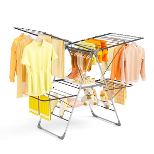 ราวตากผ้าแบบพับได้ สแตนเลส สตีล รุ่นใหม่ล่าสุด - Product Image 1