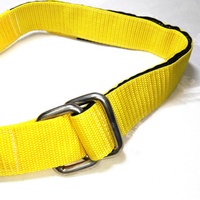 Sangle à boucle et crochets robuste personnalisée avec boucle métallique, réglable et réutilisable, pour le regroupement de palettes, de marchandises et de bagages